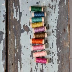 Loop's 20th Anniversary -Limited Edition Aurifil Embroidery Thread Box -loop knitting store 2505 CottonFloss 064