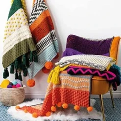 Mix + Match Crochet Blankets - Esme Crick -loop knitting store 36833000015308365 zc v1 1685102312161 9781446309858 feature1