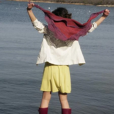 Andrea's Shawl By Kirsten Kapur 5 Andrea's Shawl By Kirsten Kapur - Image 4