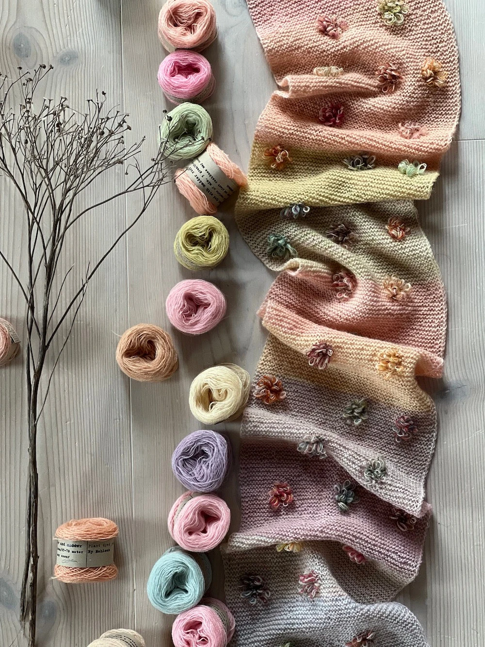 Mehlsen - Anemone Scarf Kit 8 Mehlsen - Anemone Scarf Kit - Image 6