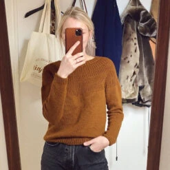 PetiteKnit - Anker's Sweater (My Size) -loop knitting store Anker ssweatermysizeatLoopLondon4