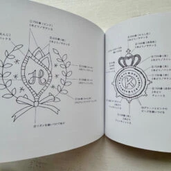 Embroidery Emblems - Atsumi -loop knitting store Atsumi embroidery emblems at Loop London