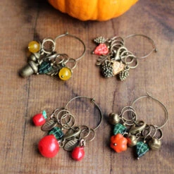 Autumn Harvest Stitch Marker Sets