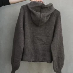 Autumn Hooded Cardigan - Ruke Knits -loop knitting store Autumn 20Hooded 20Cardigan 20at 20Loop 20London 202 1613660280