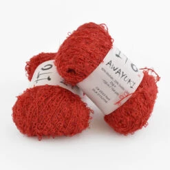 ITO Awayuki Bouclé 33 ITO Awayuki Bouclé -loop knitting store Awayuki 553 Red at Loop London