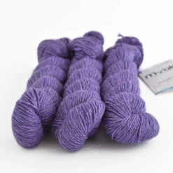MYak Baby Yak + Silk -loop knitting store BabyYakSilkVioletteatLoopLondon
