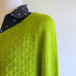 Bentley Cardigan - Olive Knits -loop knitting store BentleyCardiganatLoopLondon3