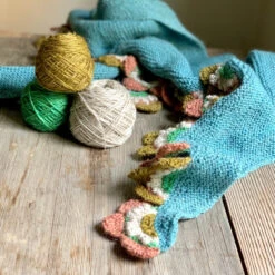 Loop - Florence Shawl Kit 24 Loop - Florence Shawl Kit -loop knitting store BlueMoonFlorenceShawlatLoopLondon