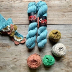 Loop - Florence Shawl Kit 25 Loop - Florence Shawl Kit -loop knitting store Blue Moon Florence Shawl at Loop London 6