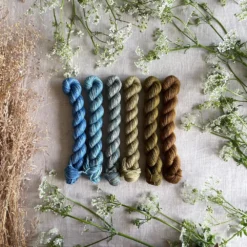 Elliott & May Mini Skein Sets -loop knitting store BluesandGreensElliottandMay