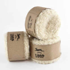Orkney Angora - Bouclé -loop knitting store BoucleEggshellatLoopLondon