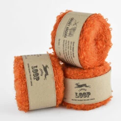 Orkney Angora - Bouclé -loop knitting store BoucleSquashedClemantineatLoopLondon