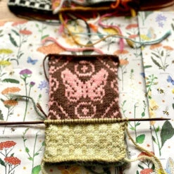 Loop - Dreaming Of Butterflies Wrap - Printed Pattern -loop knitting store ButterflywrapkitatLoopLondon 3f3d93bf a1c6 4028 8d9b 46545fcf084f