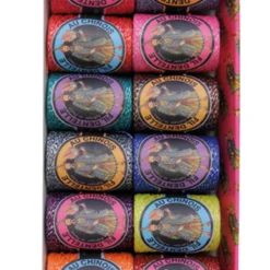 Sajou - Caudry Cocoons Lace Thread Box (No. 1 Bright Tones) 11 Sajou - Caudry Cocoons Lace Thread Box (No. 1 Bright Tones) -loop knitting store CHDENT CAUDRY ASS1 12 02 01c