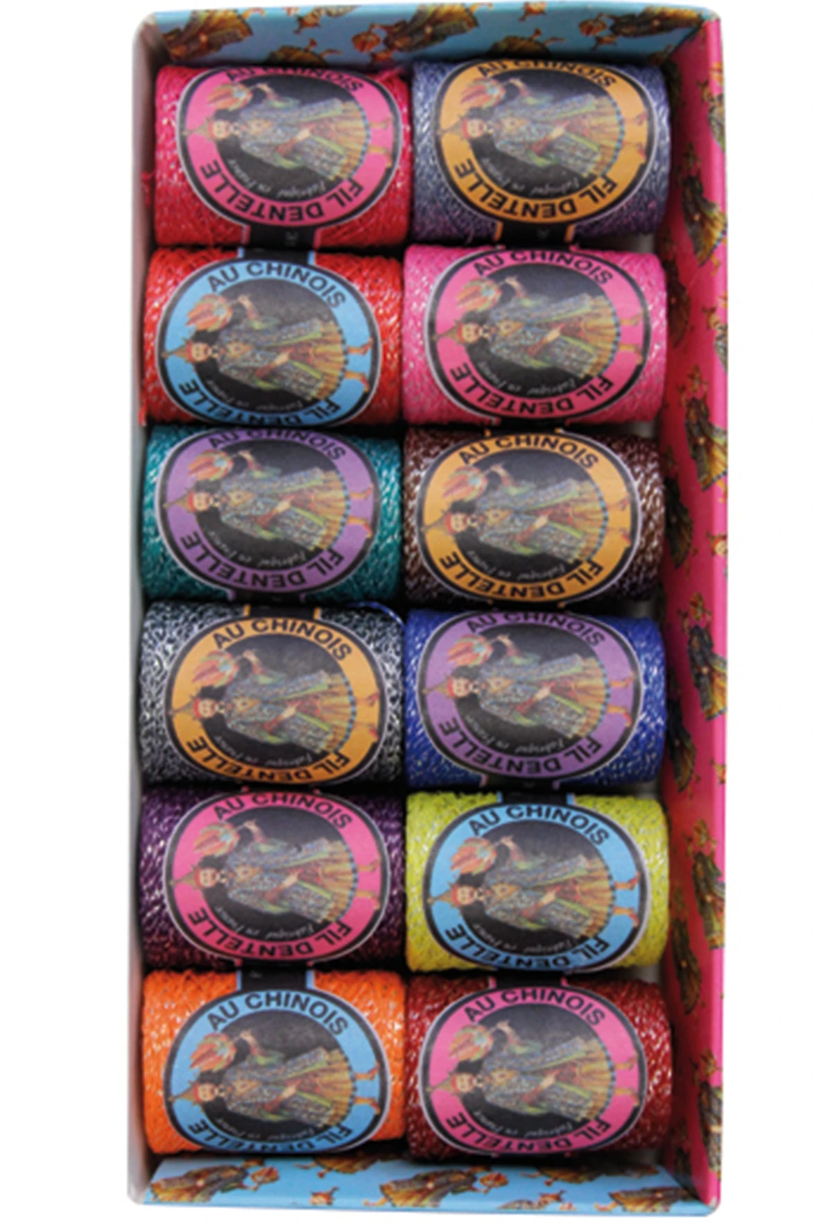 Sajou - Caudry Cocoons Lace Thread Box (No. 1 Bright Tones) 7 Sajou - Caudry Cocoons Lace Thread Box (No. 1 Bright Tones) - Image 5