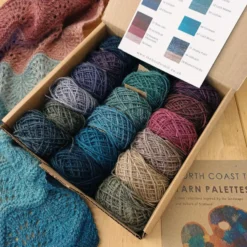 Border Mill 18 Colour Palette Box 12 Border Mill 18 Colour Palette Box -loop knitting store Cairngorm palette box border Mill at Loop