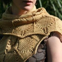 Stolen Stitches - Centrique Shawl -loop knitting store CentriqueShawlatLoopLondon4