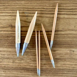 ChiaoGoo Bamboo SPIN Tips - 4" (10 Cm)