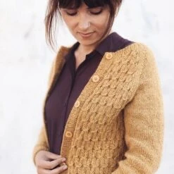PetiteKnit - Classic Smocking Cardigan