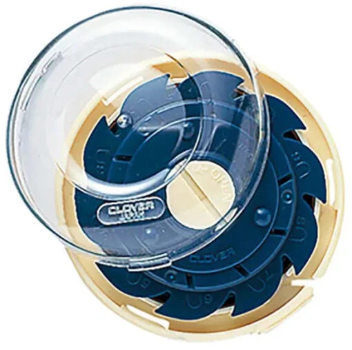 Clover Dome Threaded Needle Case -loop knitting store Clover 625 b