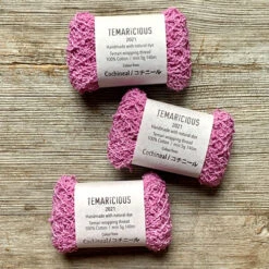 Temaricious Naturally Dyed Bouclé Thread 21 Temaricious Naturally Dyed Bouclé Thread -loop knitting store Cochineal 2 at Loop London 1622968222