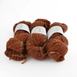 La Bien Aimée- Confetti -loop knitting store Confetti Rust at Loop London