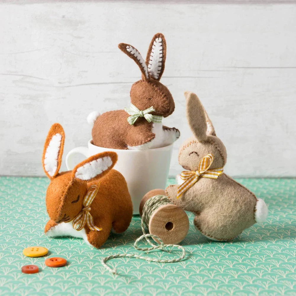 Corinne Lapierre - Bunnies Felt Kit 3 Corinne Lapierre - Bunnies Felt Kit