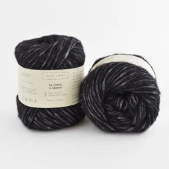 Biches & Bûches - Le Coton & Alpaca -loop knitting store Coton AlpacaBlackatLoopLondon