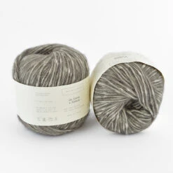 Biches & Bûches - Le Coton & Alpaca -loop knitting store Coton Alpaca Grey Brown at Loop London