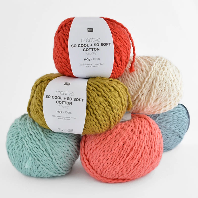 Rico So Cool + So Soft Cotton Chunky 3 Rico So Cool + So Soft Cotton Chunky