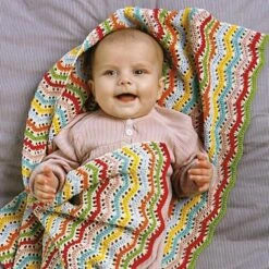 Crochet Zig Zag Blanket - Trine Bertelsen -loop knitting store Crochet 20Zig 20Zag 20Blanket 20at 20Loop 20London 203 1573470125