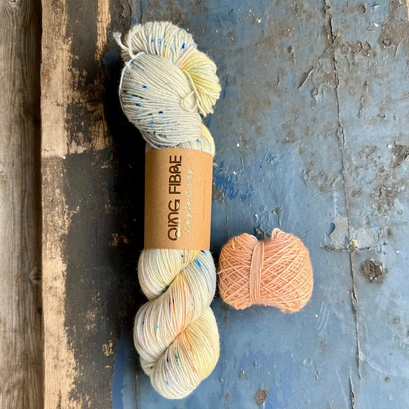 Loop Qing Tiny Tassels Shawlette Kit 4 Loop Qing Tiny Tassels Shawlette Kit - Image 2