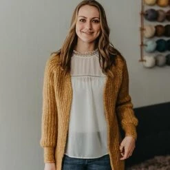 Dreamy Cardigan My Size- Trine Bertelsen -loop knitting store Dream 20Cardigan 20My 20Size 20at 20Loop 20London 1558011069