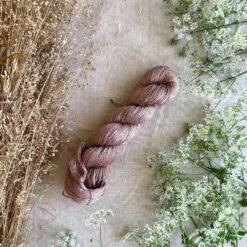 Elliott & May -Natural Bamboo And Linen -loop knitting store Dusky Pink Elliott May at Loop London