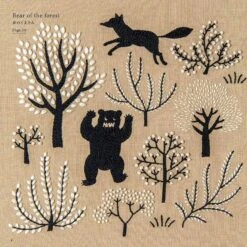 Embroidered Animals - Yumiko Higuchi -loop knitting store EmbroideredAnimalsatLoopLondon7