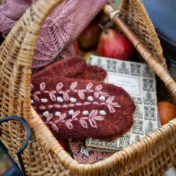 Embroidery On Knits - Judit Gummlich -loop knitting store EmbroideryOnKnits EmbroideringMittens