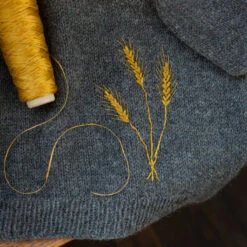 Embroidery On Knits - Judit Gummlich -loop knitting store EmbroideryOnKnits Rye