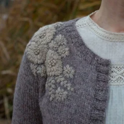 Embroidery On Knits Workshop With Judit Gummlich -loop knitting store EmbroideryOnKnits SHawlisch 9360