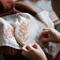 Embroidery On Knits - Judit Gummlich -loop knitting store EmbroideryOnKnits embroidering