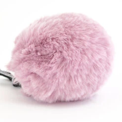 Faux Fur Rex Pom Pom -loop knitting store Faux Fur Rex Pom Pom Orchid at Loop London