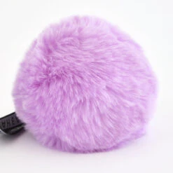 Faux Fur Rex Pom Pom -loop knitting store Faux Fur Rex Pom Pom Pale Lilac at Loop London