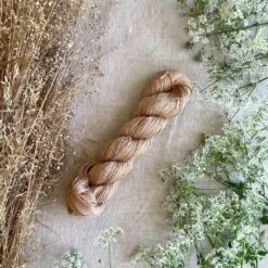 Elliott & May -Natural Bamboo And Linen -loop knitting store Fawn Elliott and May