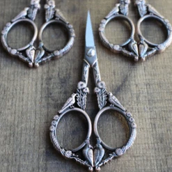 Feathered Friends Scissors -loop knitting store FeatheredFriendsScissorsantiquedcopperatLoopLondon