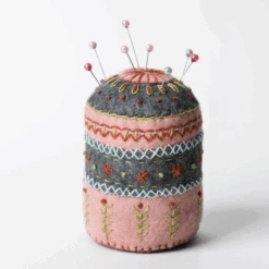 Corinne Lapierre - Felt Pincushion Kit -loop knitting store FeltPincushionKitatLoopLondon2