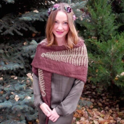 Tiny Owl - Fern Shawl