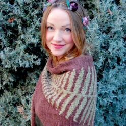 Tiny Owl - Fern Shawl 13 Tiny Owl - Fern Shawl -loop knitting store FernShawlatLoopLondon5