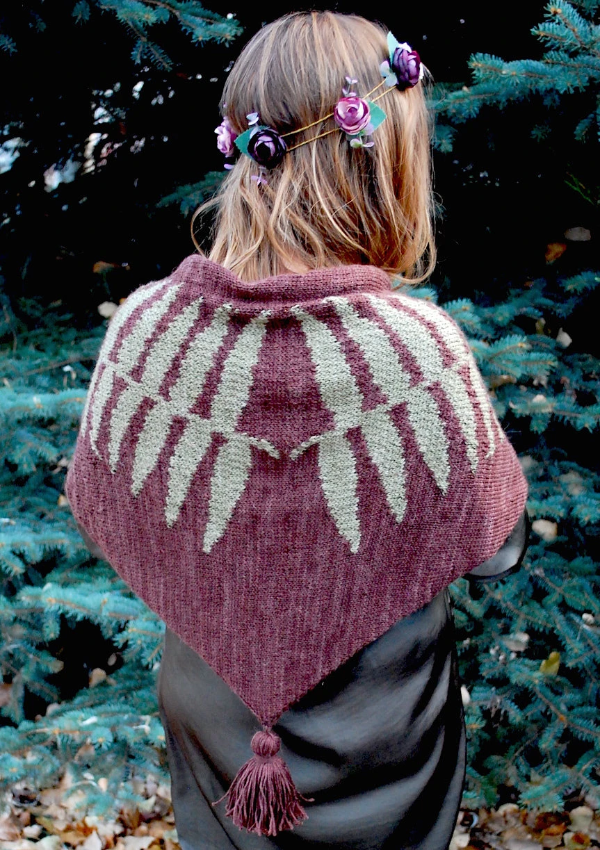 Tiny Owl - Fern Shawl 9 Tiny Owl - Fern Shawl - Image 7