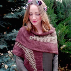 Tiny Owl - Fern Shawl 12 Tiny Owl - Fern Shawl -loop knitting store FernShawlatLoopLondon9