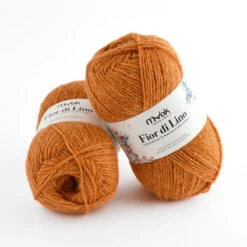 MYak Fior Di Lino -loop knitting store Fior di Lino Butternut at Loop London