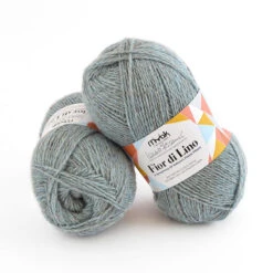 MYak Fior Di Lino -loop knitting store Fior di Lino Glacier at Loop London